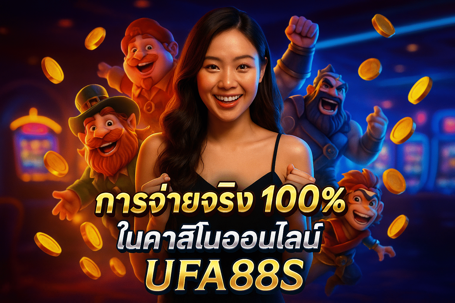 การจ่ายจริง 100% ในคาสิโนออนไลน์ UFA88S