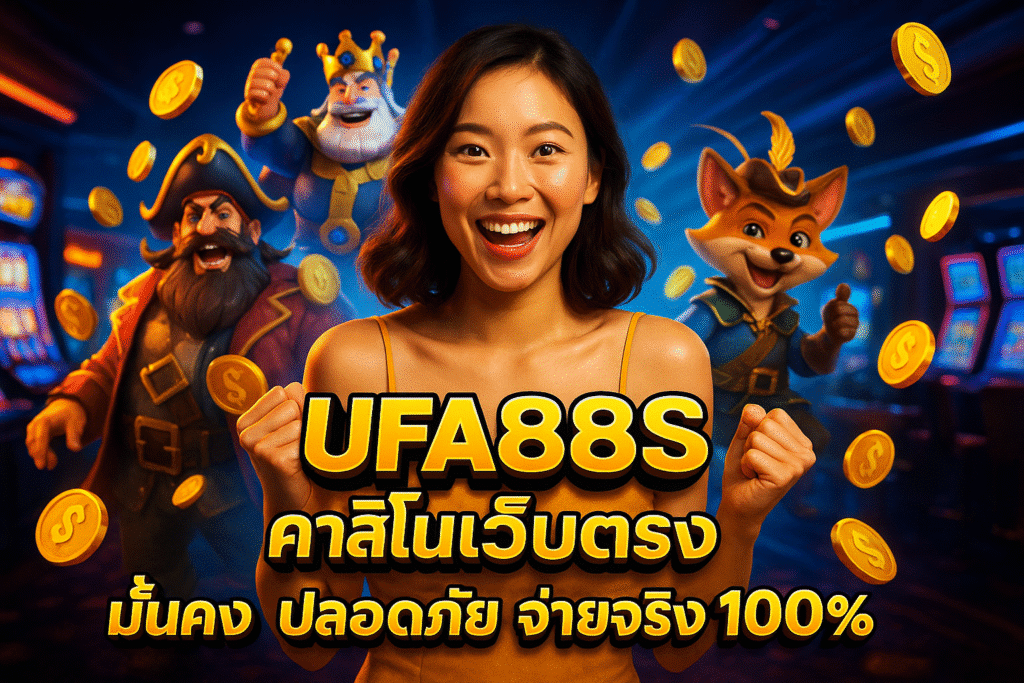 UFA88S คาสิโนเว็บตรง มั่นคง ปลอดภัย จ่ายจริง 100%