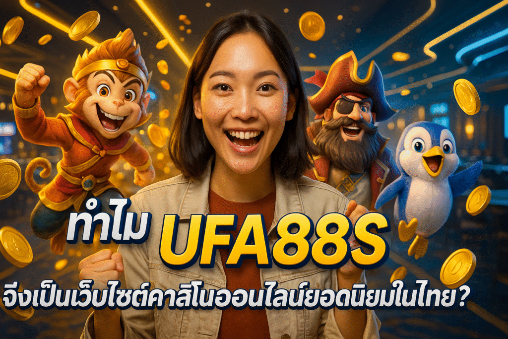 ทำไม UFA88S จึงเป็นเว็บไซต์คาสิโนออนไลน์ยอดนิยมในไทย?